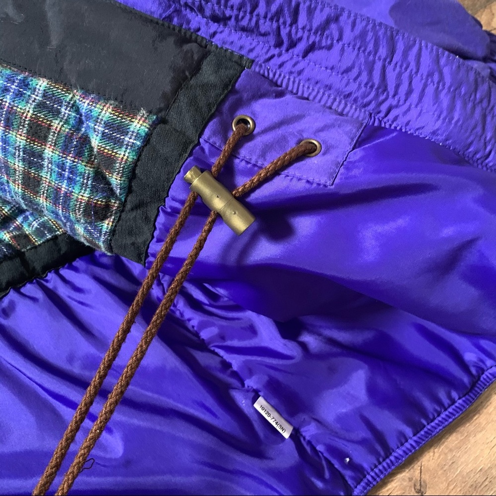 Vintage retro purple skiwear jacket women’s medium - Picture 5 of 6